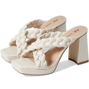 NEW! Anne Klein Alexander Bubble Braid Heel - Size 10 🚙